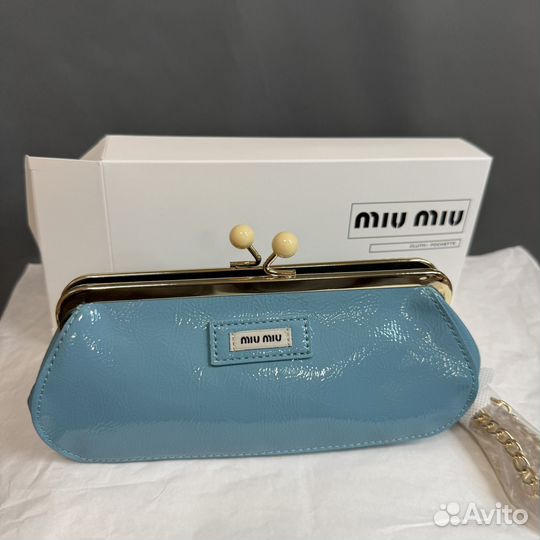 Косметичка клатч сумка Miu Miu