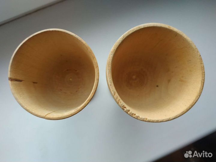 Деревянные фужеры