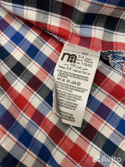 Рубашки на мальчика возраст 1-5 лет