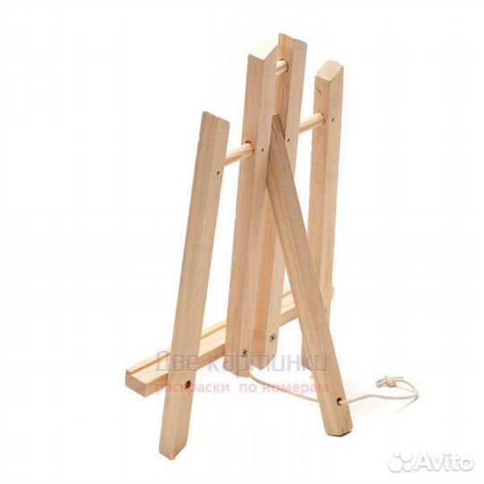 Мольберт настольный маленький, 30 см, сосна