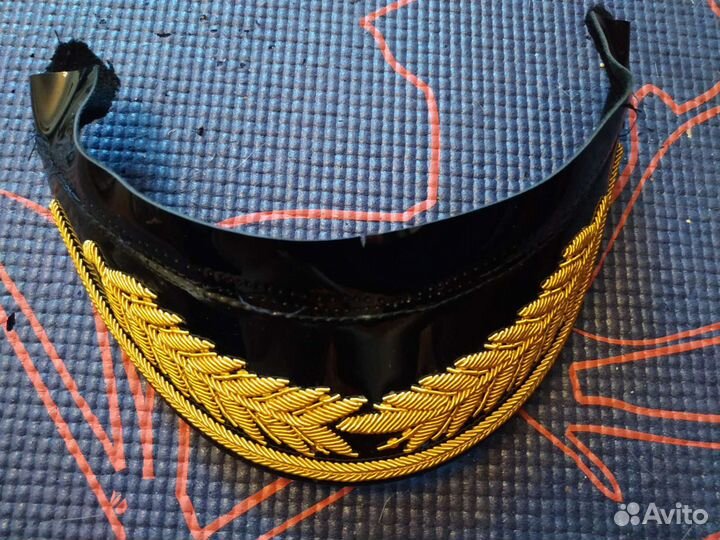 Вышивка золото на фуражку