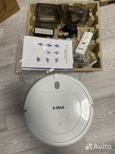 Робот пылесос kitfort кт-531