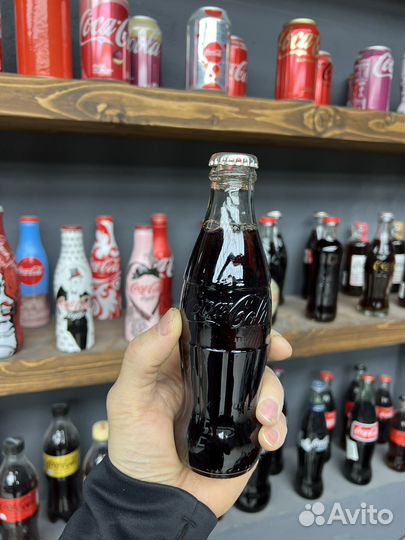 Коллекционная бутылка coca cola