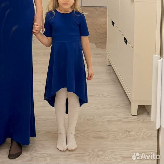 Парные платья (110-116 и 44-46)