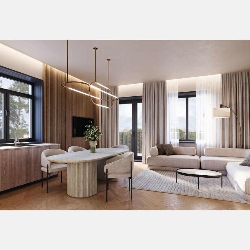 1-к. квартира, 39,9 м², 3/4 эт.