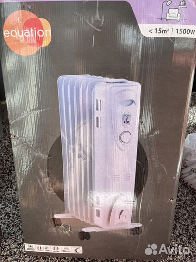 Масляный обогреватель новый