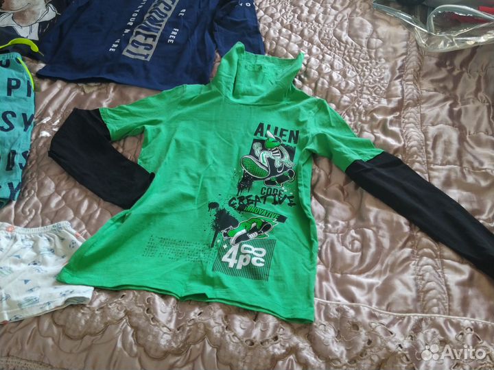 Пакет вещей на мальчика р. 140-152