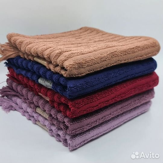Махровые полотенца для ванной и кухни, 5 штук