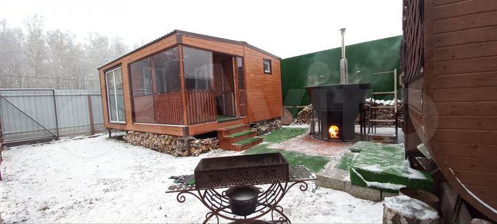 Дом 25 м² на участке 6 сот.