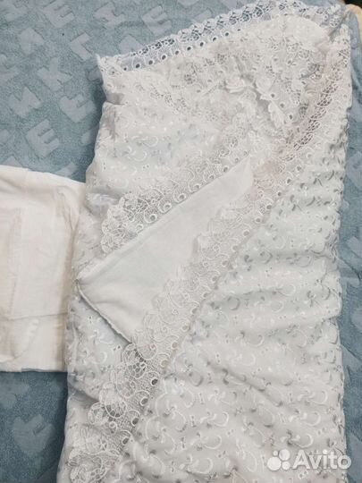 Плед на выписку из роддома