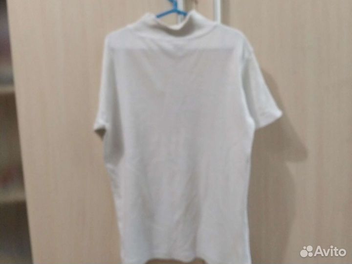 Блузка белая для девочек 38 р-р