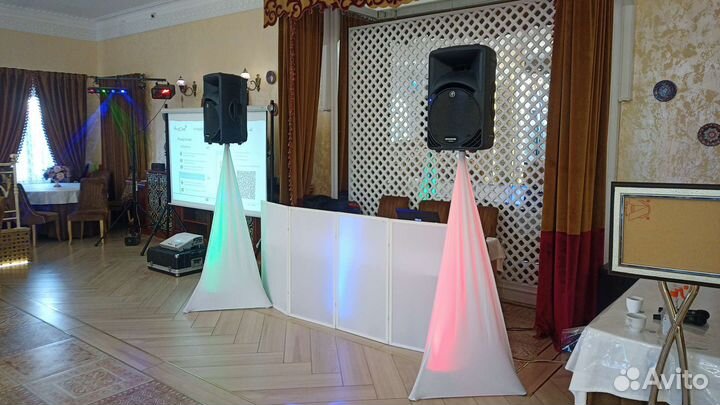 Аренда музыкальной аппаратуры, диджей