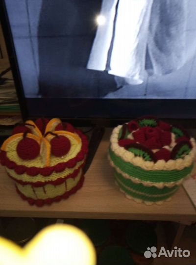 Шкатулка для мелочей в виде тортика