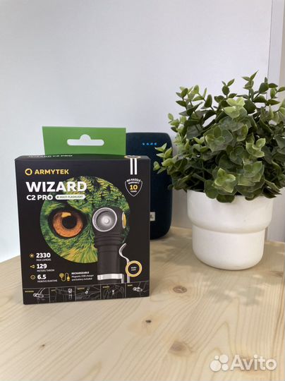 Фонарь armytek wizard C2 PRO magnet USB