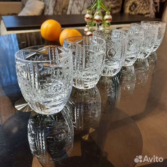 Стопки хрустальные СССР
