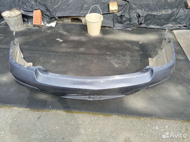 Бампер задний opel astra h седан