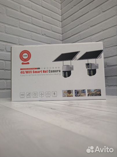 Камера видеонаблюдения с сим картой солнечной бат