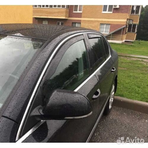 Дефлекторы окон Renault Scenic II 2006-2009