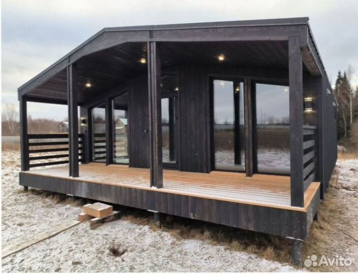 Каркасный дом с доставкой 40 м кв, арт. дн-2010