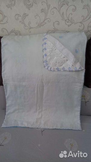 Детские одеяло, конверт, плед, простынь на резинке