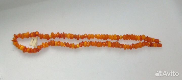 Янтарные Бусы Натуральный Янтарь Ириски 55 грамм