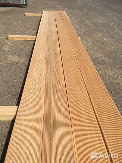 Террасная доска из лиственницы, быстрая доставка