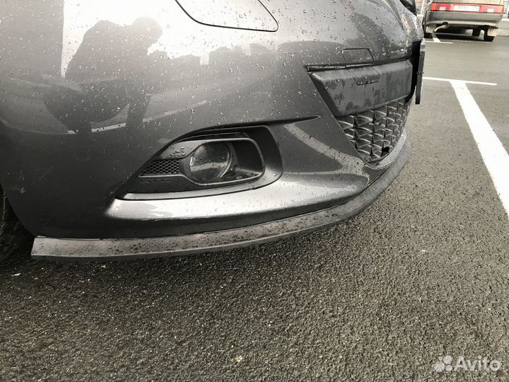 Юбка бампера Opel Astra J 2009-2018