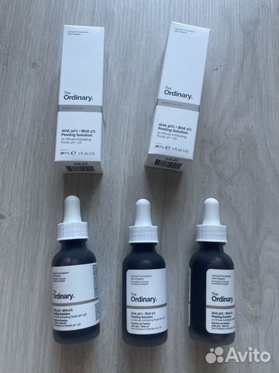 The ordinary пилинг AHA BHA