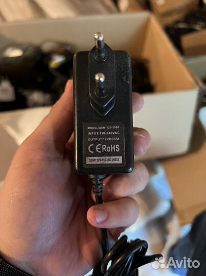 Блоки питания 12v 1,5 a 2а