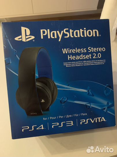 Наушники PS4 и PS5 Wireless Stereo Headset 2.0