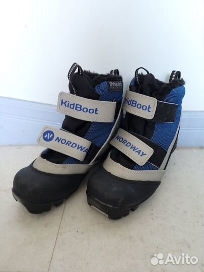 Лыжные ботинки Nordway для школьника 34р