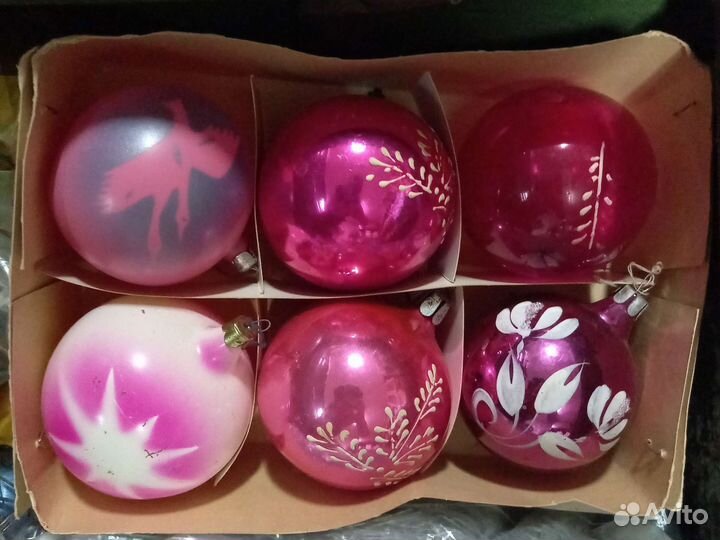Новогодние игрушки СССР советские
