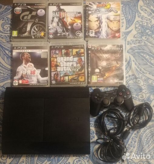 Sony playstation 3 super slim прошитая