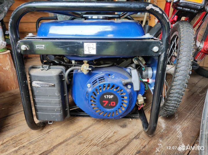 Бензиновый генератор б/у brima LT 3900 EB-2