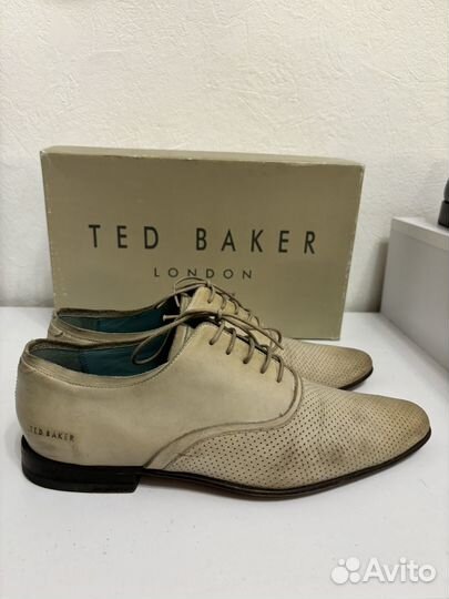 Ted Baker London.кожаные туфли. 41 EU