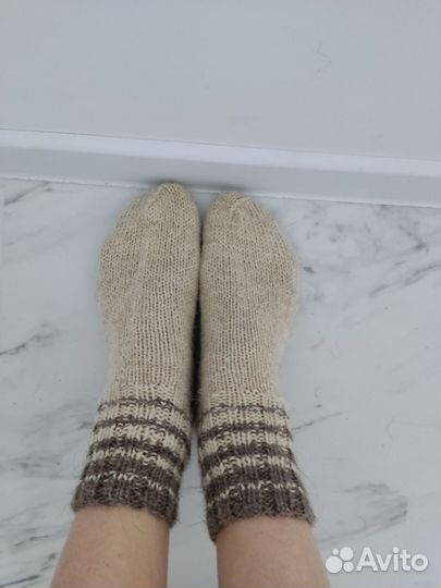 Носки из овечьей шерсти