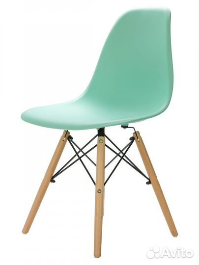 Стул в стиле eames DSW,мятный, 1 шт