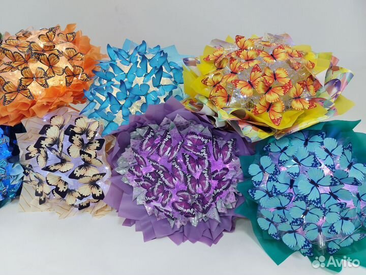 Букет из бабочек