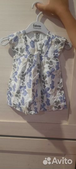 1-2 мес платьице на малышку