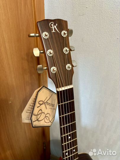 Новая гитара kremona массив кедра