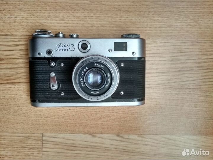 Фэд-3 с объективом Индустар 50