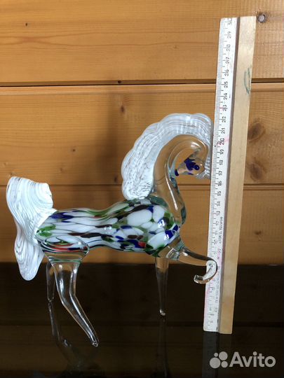 Статуэтка стеклянная конь