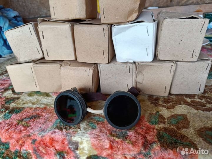 Очки для газовой сварки СССР новые