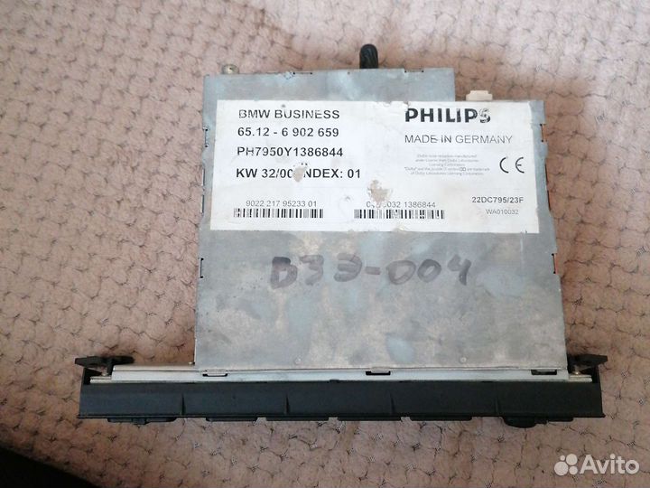 Магнитола штатная BMW business е46