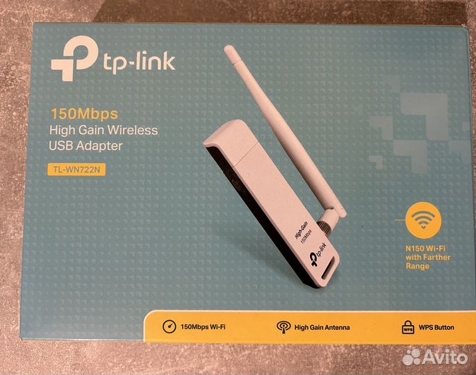 Wi-Fi адаптер TP-link TL-WN722N