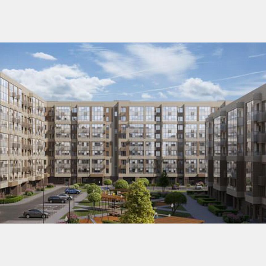 1-к. квартира, 36,2 м², 8/9 эт.