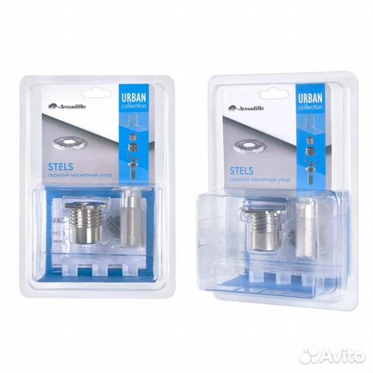 Магнитный дверной скрытый упор stels TR