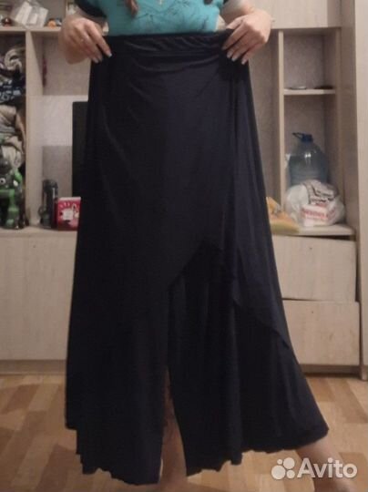 Юбка брюки большой размер