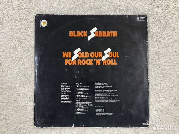 Black Sabbath - We Sold Our Soul For Rock’N’Roll 2
