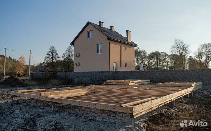 Установка винтовых свай